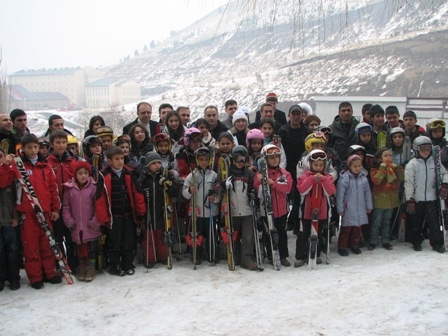 Erzurum'un minikleri pistte!.. 1