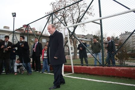 Korkut'un parklarını inceledi!... 2