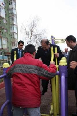 Korkut'un parklarını inceledi!... 6
