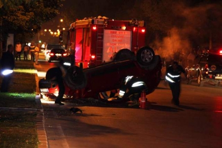 Erzurum'da kazalı gece! 3