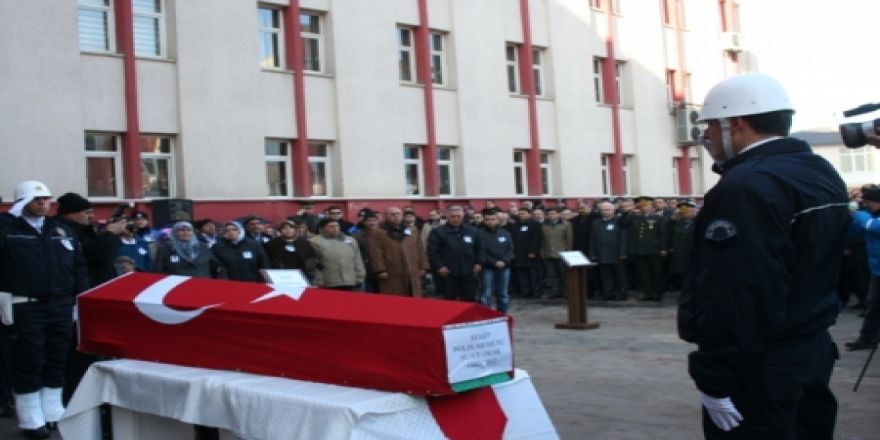 Şehit polis uğurlandı!