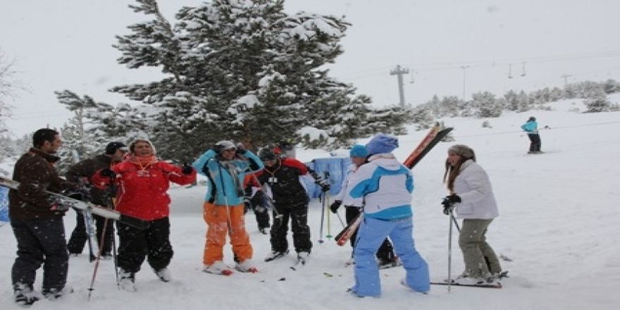 Palandöken'de Kar Kalınlığı 150 Cm