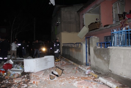 Erzurum'da tüp patladı 5