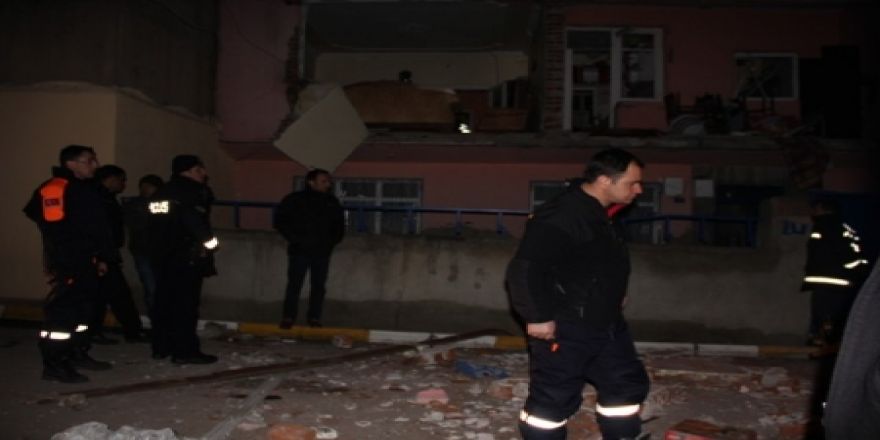 Erzurum'da tüp patladı