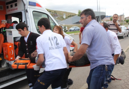 Erzurum'da feci Kaza! 2