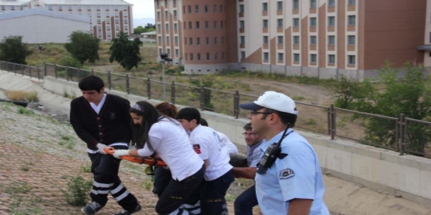 Erzurum'da feci Kaza!