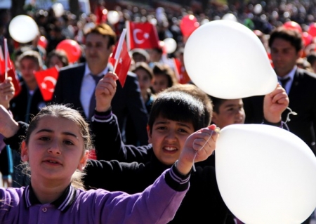 Erzurum'da Cumhuriyet Bayramı coşkusu 2