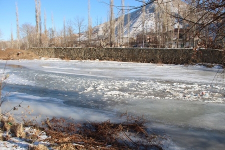 Erzurum'da her şey donuyor 4