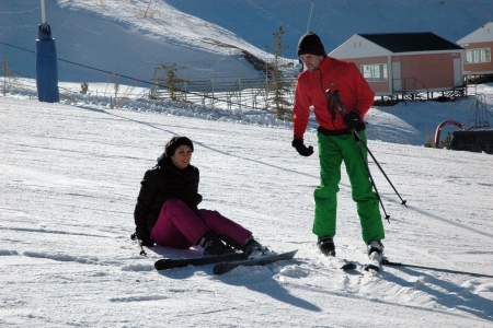 Palandöken'e turist akını 5