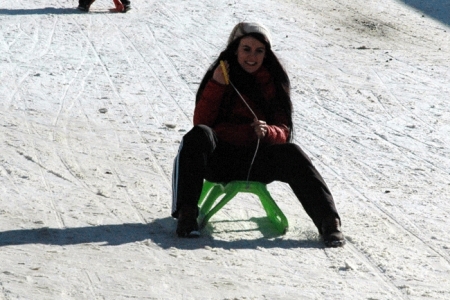 Güneşli havada kayak keyfi! 4