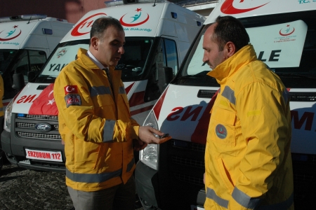 Erzurum'a 9 yeni ambulans 2