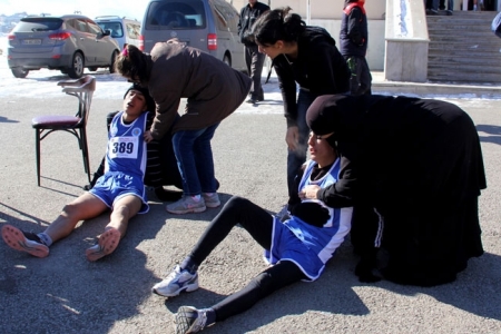 Erzurum'da bayıltan yarış 2