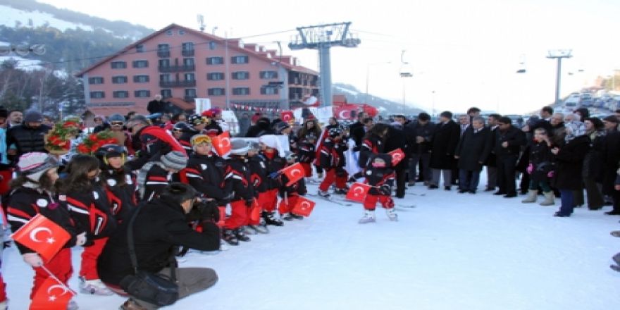 Kayakcı çocuklar sertifikalarını aldı