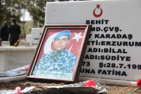 Erzurum'da şehitler unutulmadı 2