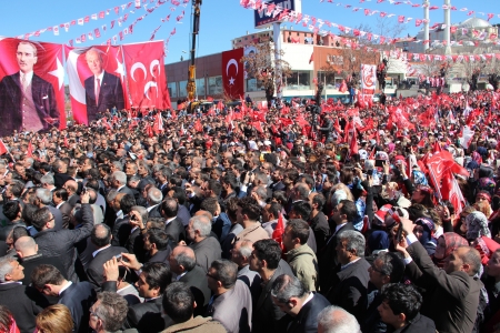 MHP’den Erzurum’da gövde gösterisi 7