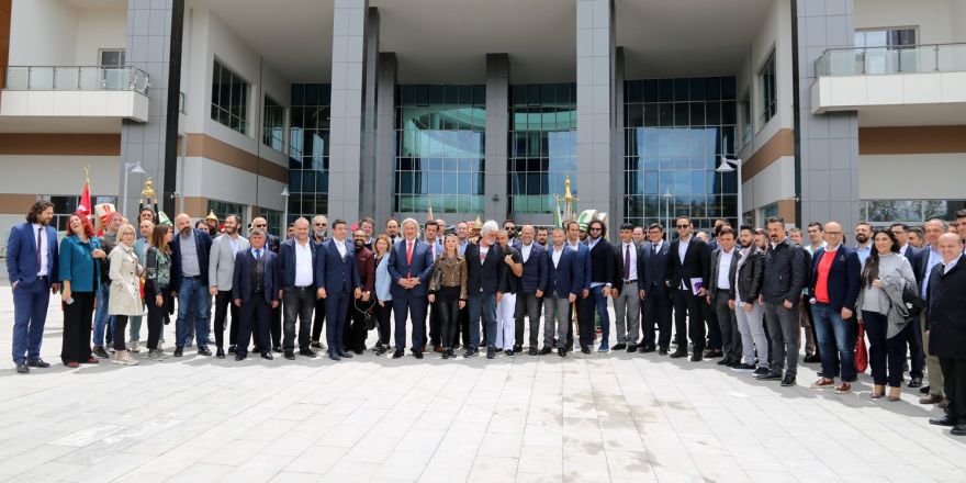 Büyükşehir iş dünyasının ünlü isimlerini ağırladı