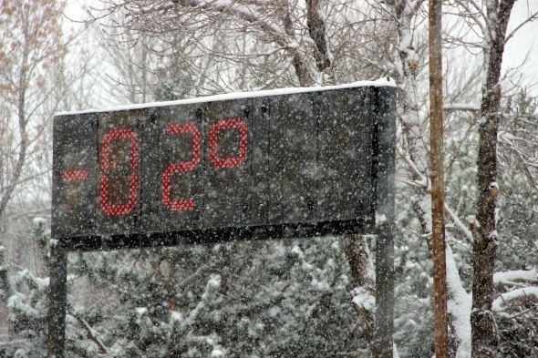 Erzurum’da kent merkezi beyaza bürüdü 10