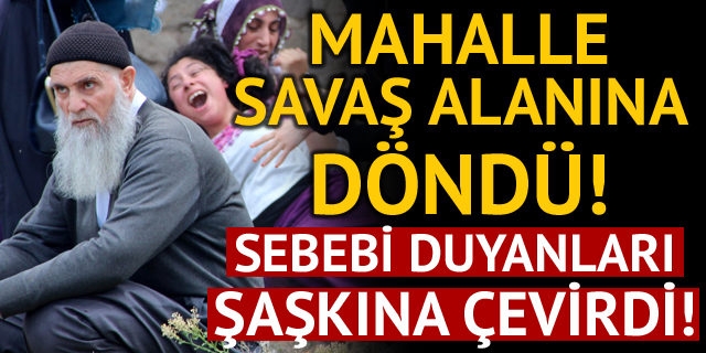 Mahallede meydan muharebesi! 1