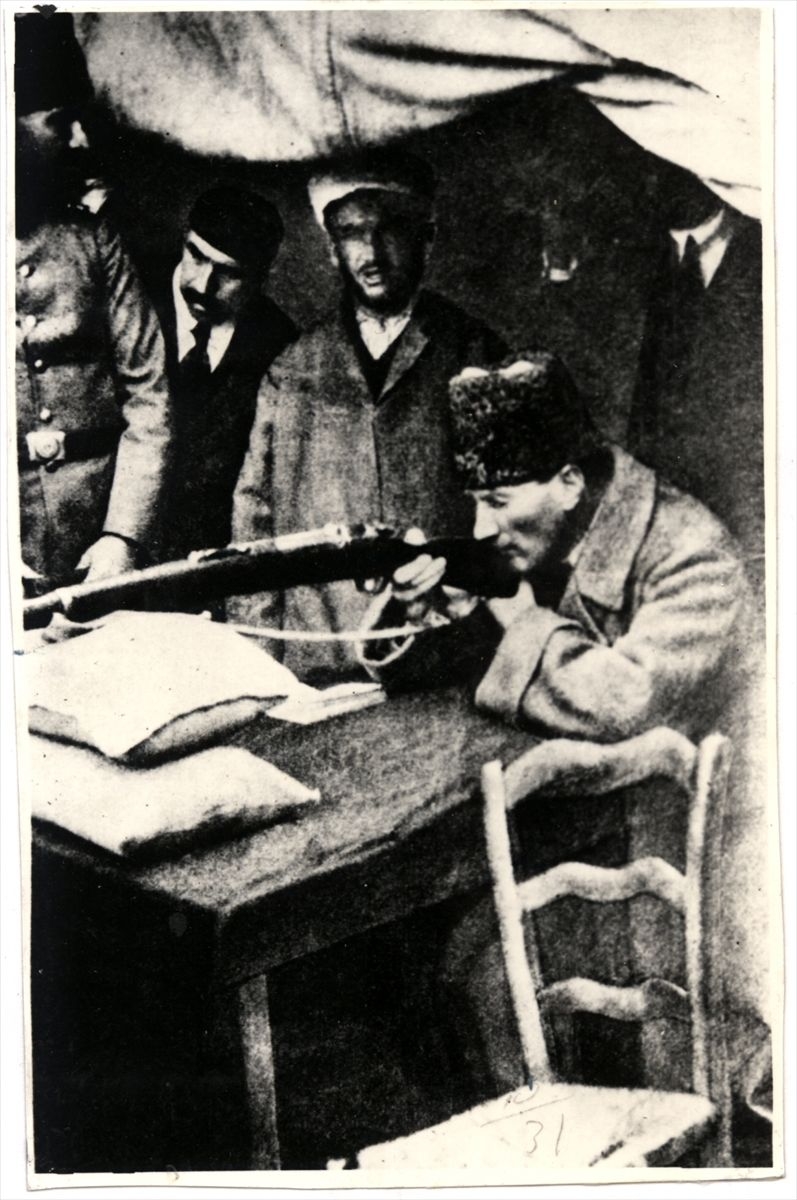 Genelkurmay arşivlerinden özel Atatürk fotoğrafları 17