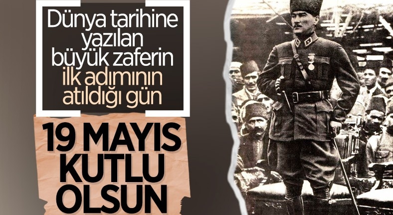 Bağımsızlığın ilk adımı: 19 Mayıs Atatürk'ü Anma, Gençlik ve Spor B 1