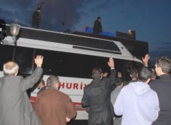 Erzurum onları mutlu gönderdi