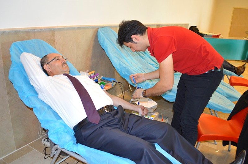 DAP ve TÜİK personelinden Kızılay’a kan bağışı