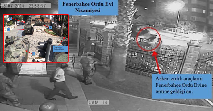 Orduevine 4 uçaksavar, 6 ağır makineli tüfek, 4500 fişekle gelmişler!