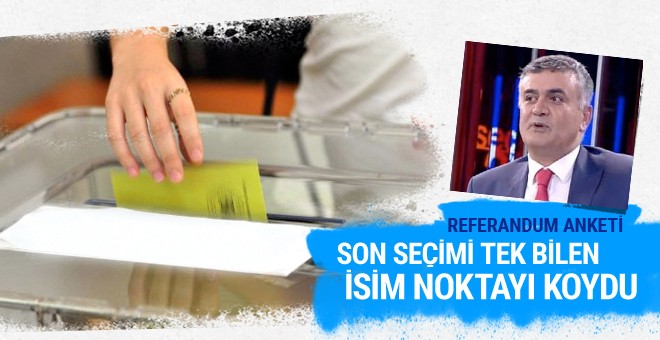 Referandum anket sonucu açıklayacak mı