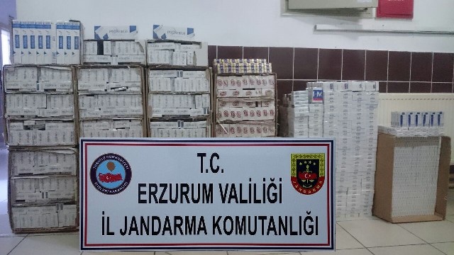 Erzurum'da yakalandılar!