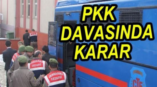 Tekman PKK davasında karar