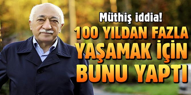 100 yıldan fazla yaşamak için bunu yaptı