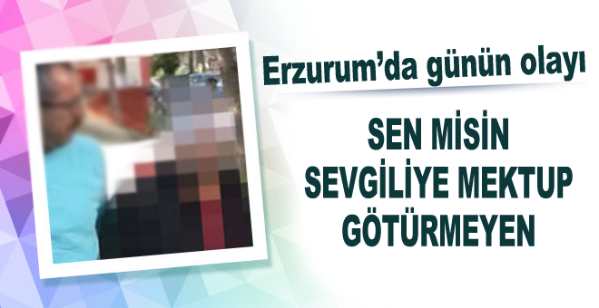 Sevdiği kıza mektubu götürmeyen çocuğu dövdü