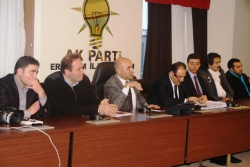 Korkut gençlere hizmetlerini anlattı