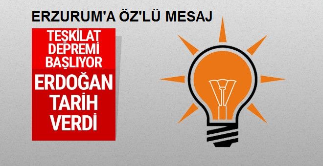 AK Parti'te teşkilat depremi başlıyor