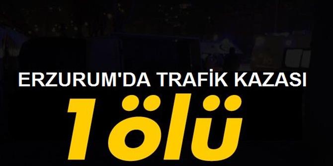 Erzurum'da Trafik Kazası: 1 Ölü