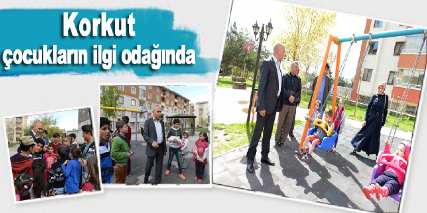 Korkut, çocukların ilgi odağında