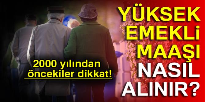 Emekliye yeni maaş formülü