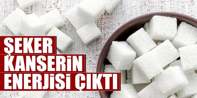 Şeker, kanserin enerjisi çıktı