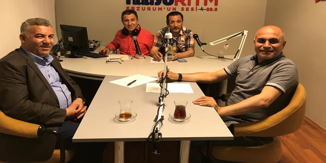 Ali Korkut, Radyo Ritm’e konuk oldu