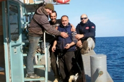 Libya'dan tekneyle kaçan 7 Türk Datça'da