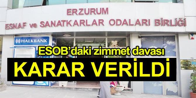 ESOB davasında karar!