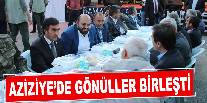 Aziziye’de gönüller birleşti