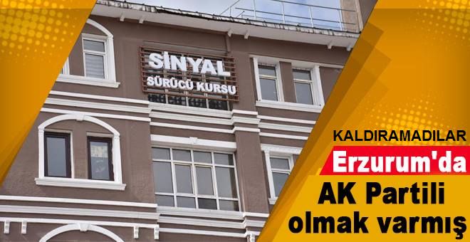 Erzurum'da AK partiliye özel kıyak!