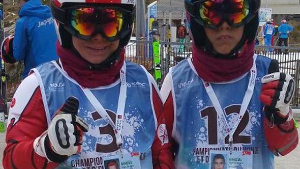 Bingül Kardeşler Kayak Şampiyonasına Hazırlanıyor