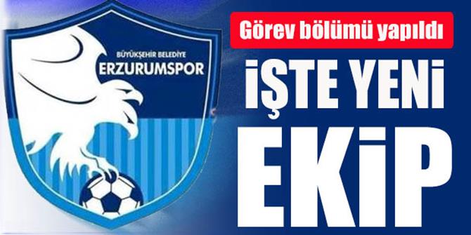 BB Erzurumspor’da yeni görev dağılımı yapıldı