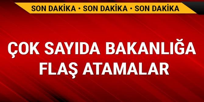 Bazı bakanlıklara ilişkin atama kararları Resmi Gazete'de