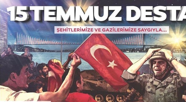 15 Temmuz afişlerine Ahmet Hakan ve Ertuğrul Özkök'ten sert tepki