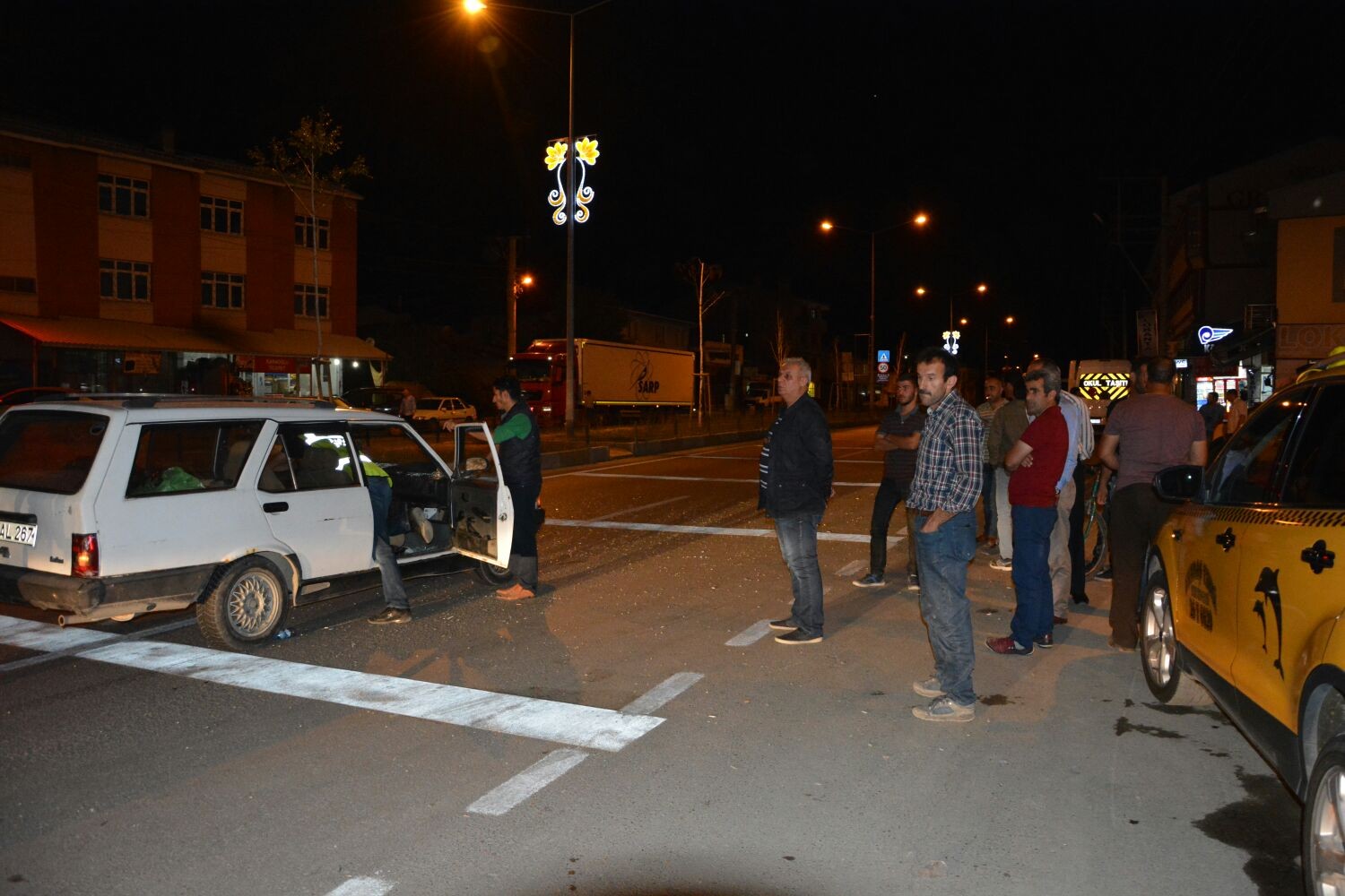 Aşkale’de trafik kazası: 1 yaralı