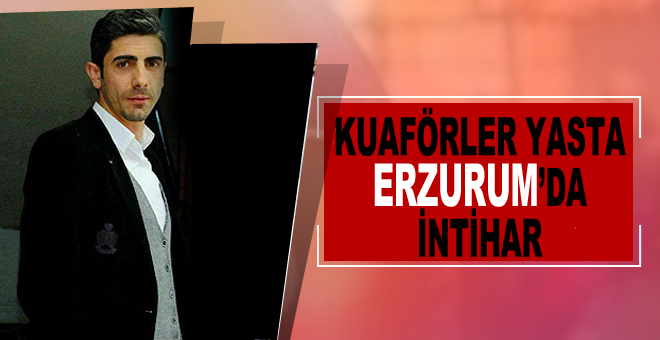Erzurum'da bir kişi silahla kendini vurarak intihar etti