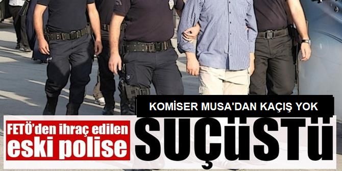 Eski  Komiser yardımcı suç üstü yakalandı